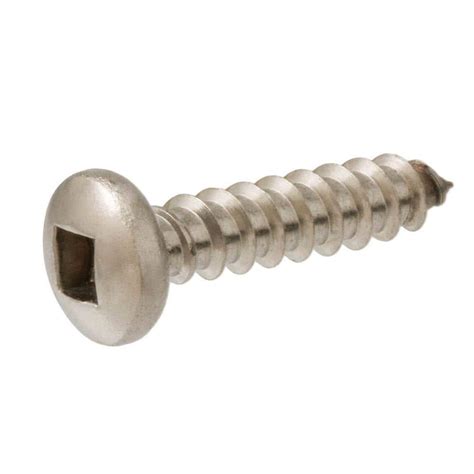 square drive sheet metal screws|square drive exterior screws.